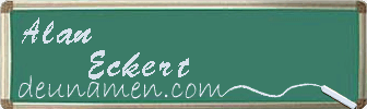 Alan Eckert Visitenkarte
